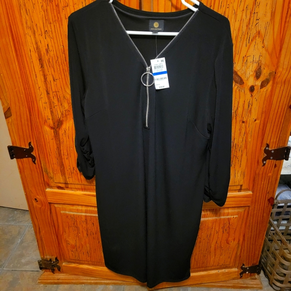 JM Collection zipper dress